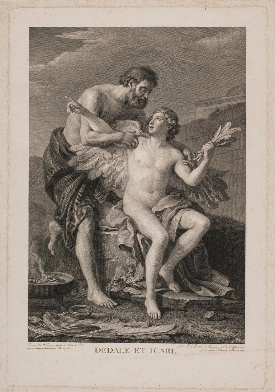 Dedalo e Icaro - Statens Museum for Kunst